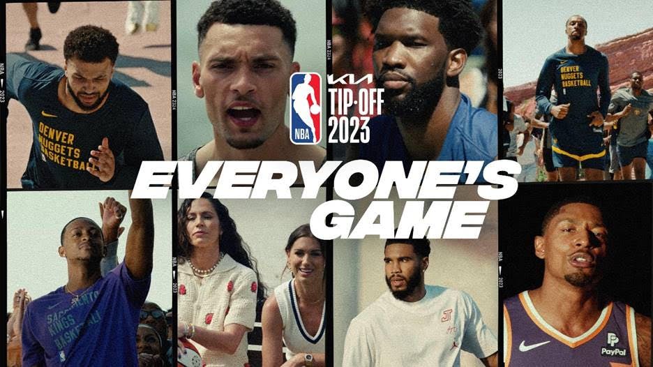 The NBA is “Everyone’s Game” in 2023-24 tip-off campaign